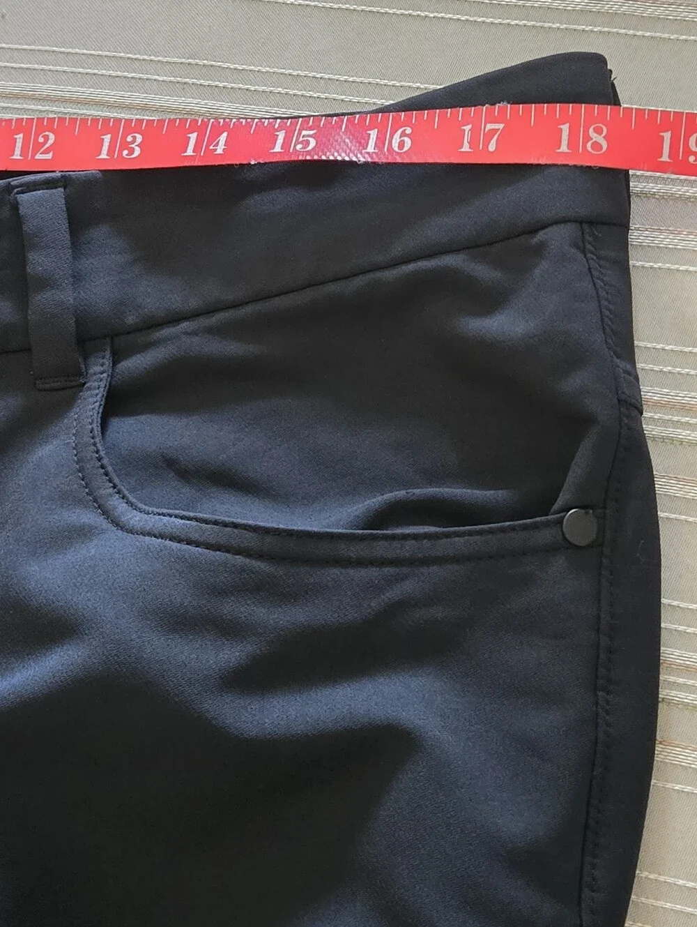Panama Jack Men's Commuter Performance Pants Navy Straight Fit 36x32 Dress